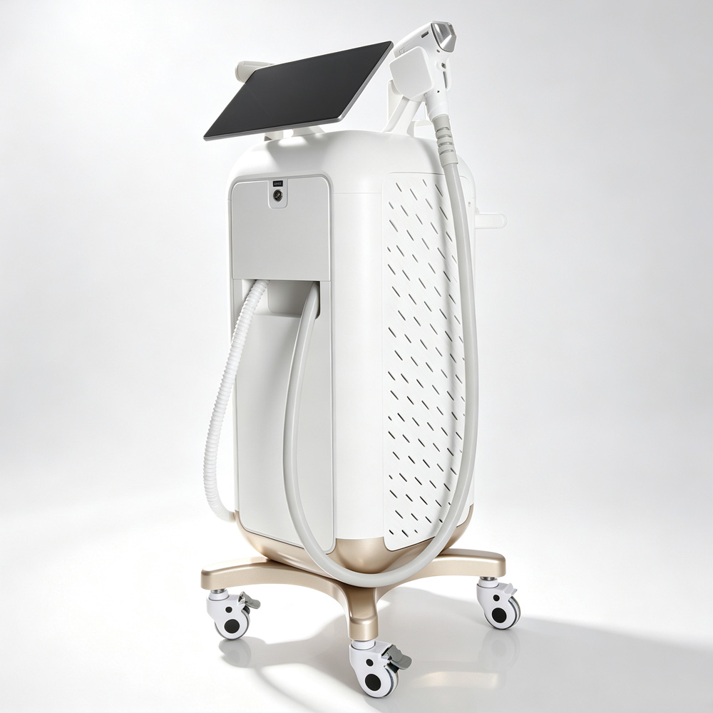 AI white 808 three-in-one hair removal instrument, picosecond